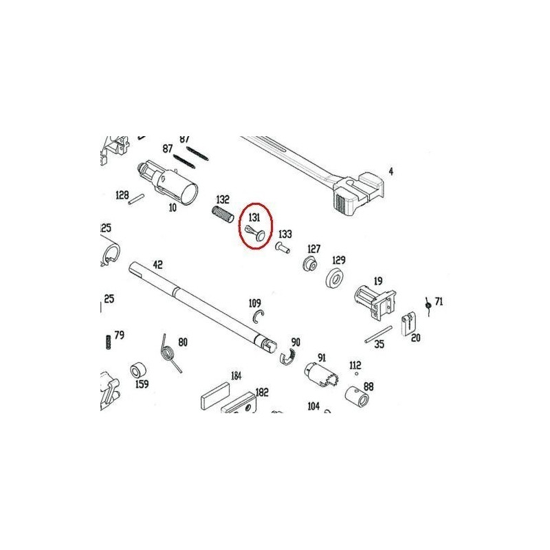 Plug GK for KSC / ASG MP9