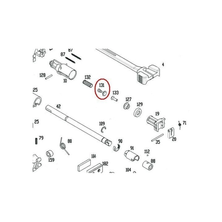 Plug GK for KSC / ASG MP9