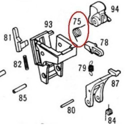 Hammer Spring for KSC / KWA Glock