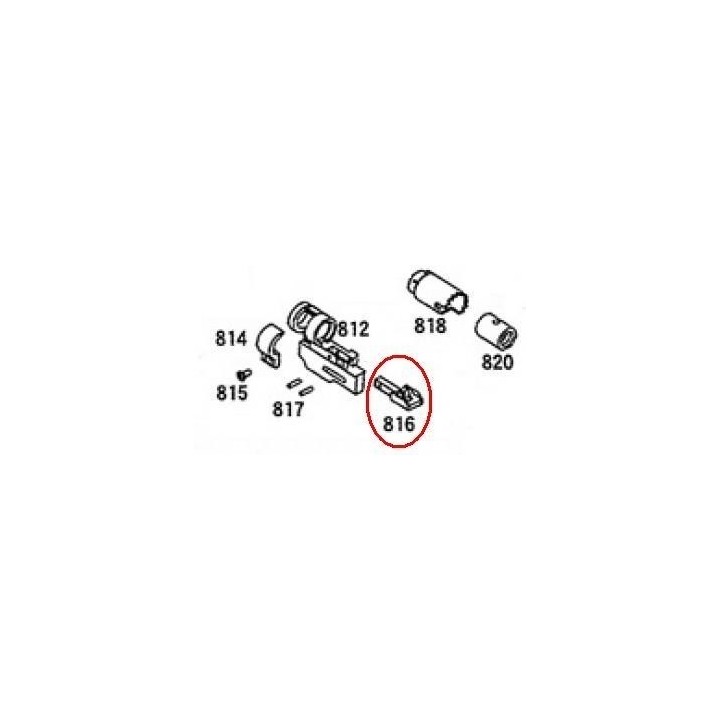 BB Feed Ramp for KSC / ASG M93RII