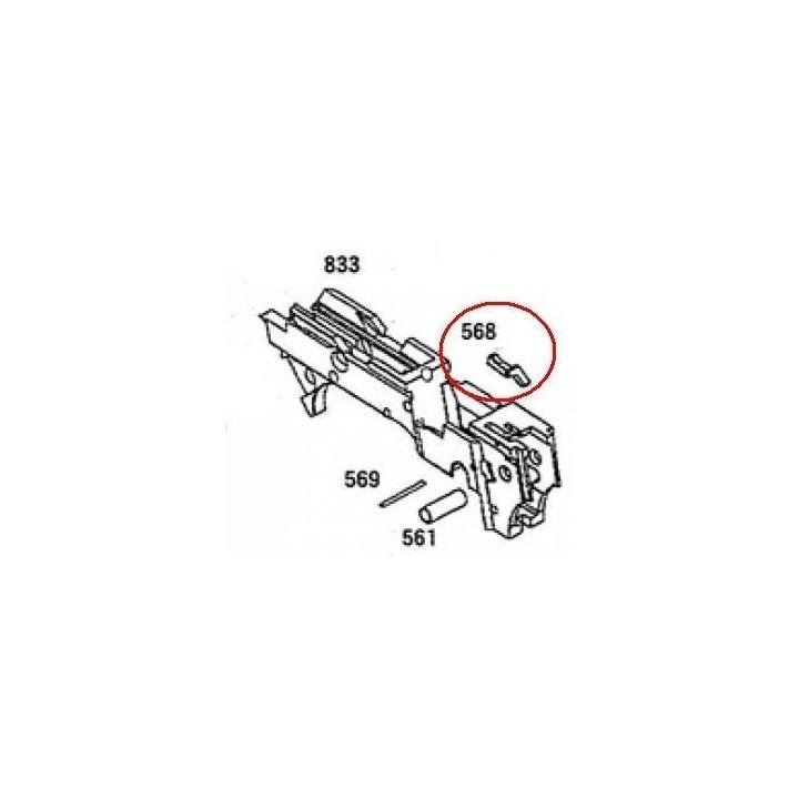 Inner Base Block for KSC / ASG M93RII