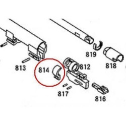 Inner Barrel Base Clamp for KSC / ASG M93RII