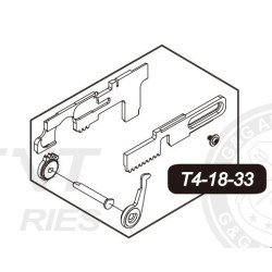 Ambidextrous Selector Plate for G&G TR4