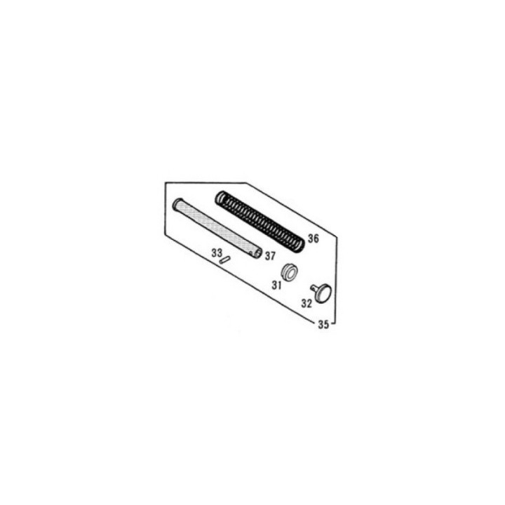 Spring Guide for KSC / KWA Glock 19