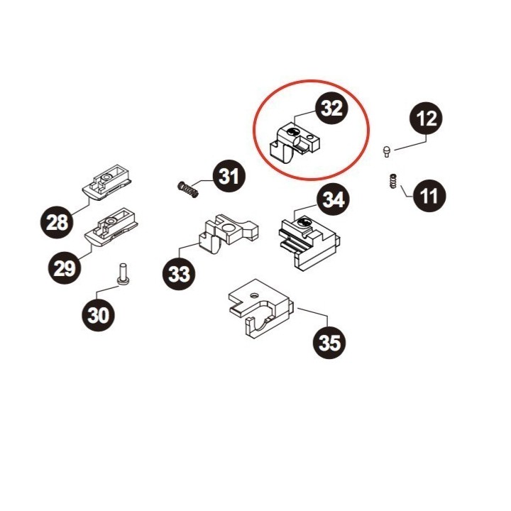 Part n° 32 for Stark Arms S17 / S19