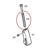 Hammer Spring for  KJW / ASG M1911 / KP-06