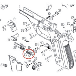Selector Lever for KSC / ASG M93RII