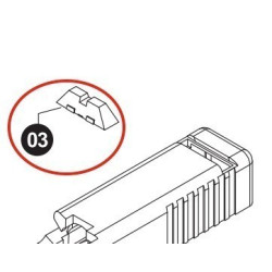 Rear Sight for Stark Arms S17 / 18 / 19