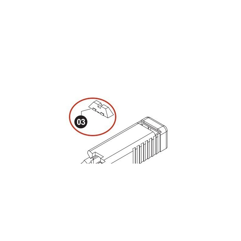 Rear Sight for Stark Arms S17 / 18 / 19