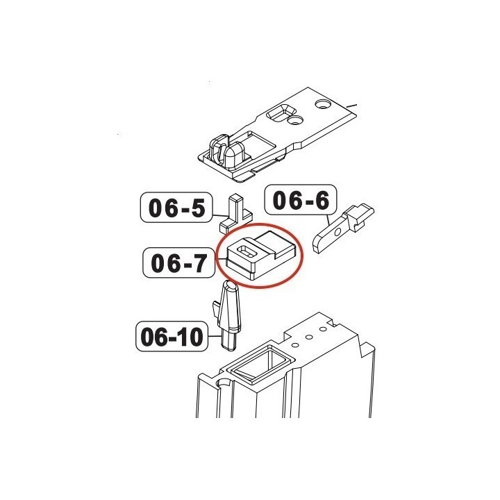 Magazine Gasket for VFC / Umarex HK 417 GBBR