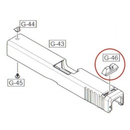 Rear Sight for WE Glock