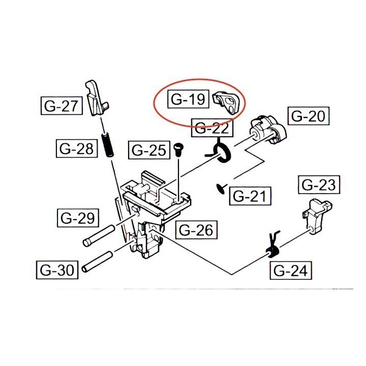 Knocker for WE Glock / GP1799