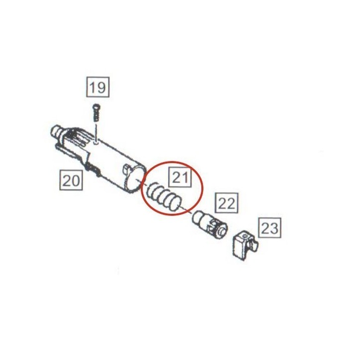 Cylinder Valve Spring for WE Hi-Capa