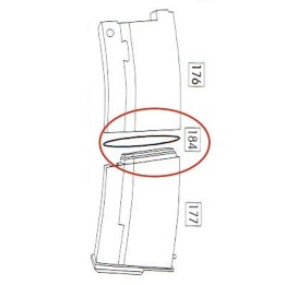 Magazine Seal for WE Scar GBBR