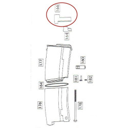 Magazine Lip for WE Scar GBBR