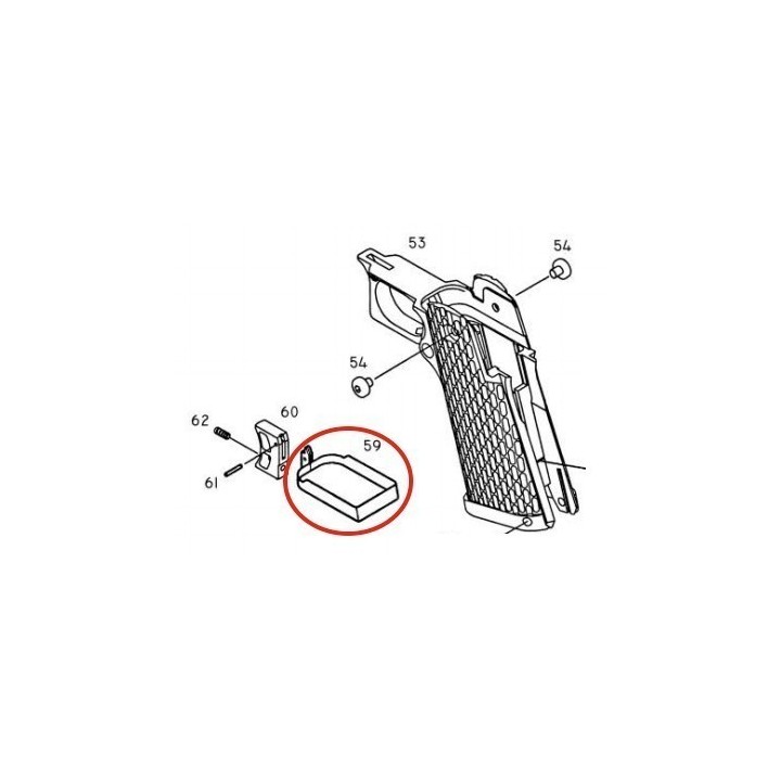 Trigger Bar for KJW KP-06