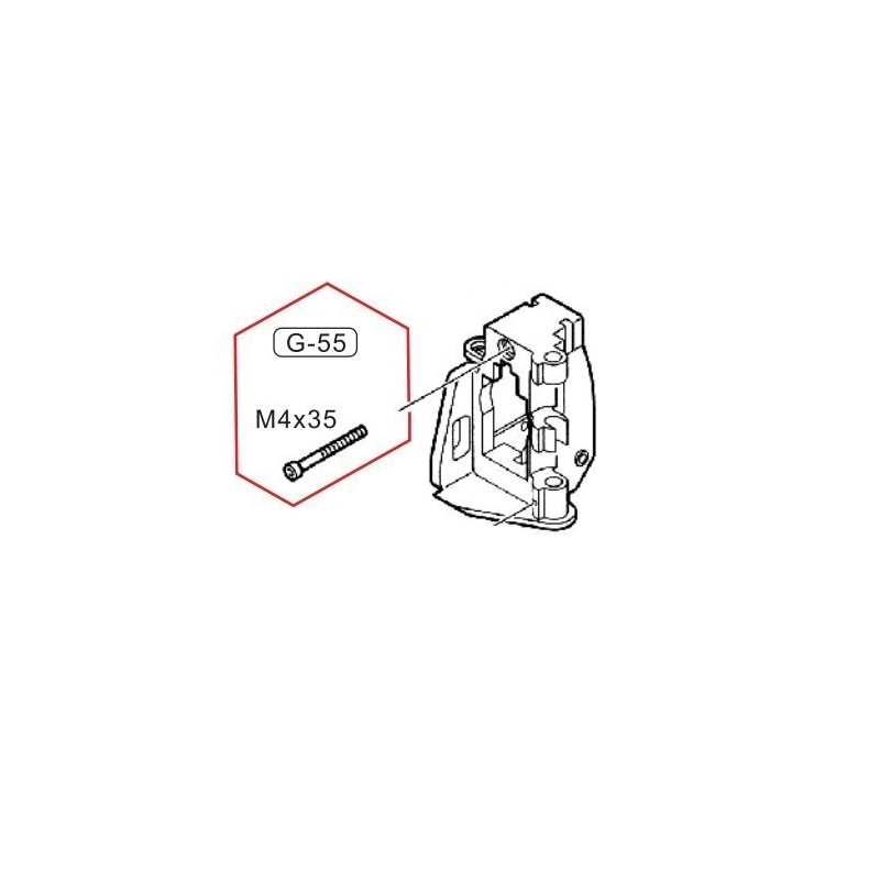 Screw Gearbox Support for G36