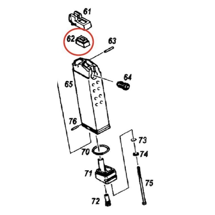 Magazine Gasket for KJW Glock