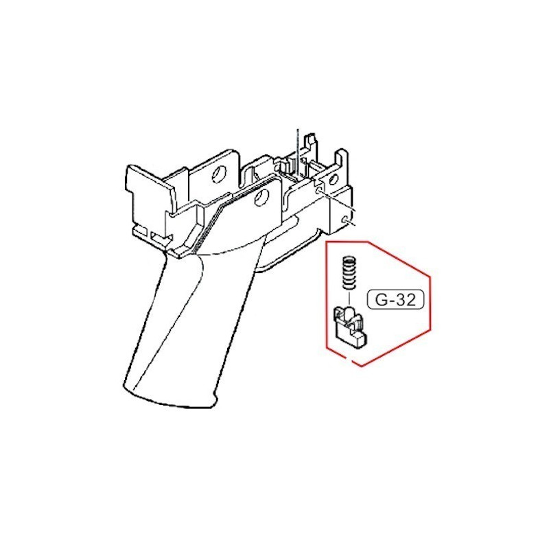 Bolt Lock Release for G36
