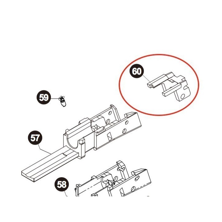Lock Block for Stark Arms S17 / S18