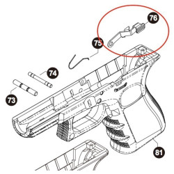 Slide Stop for Stark Arms S17 / S18 / S19