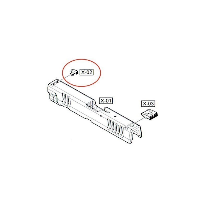 Front Sight for WE XDM