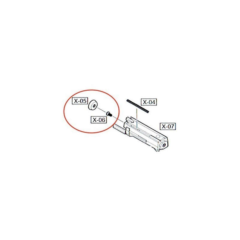 Piston Head for WE XDM