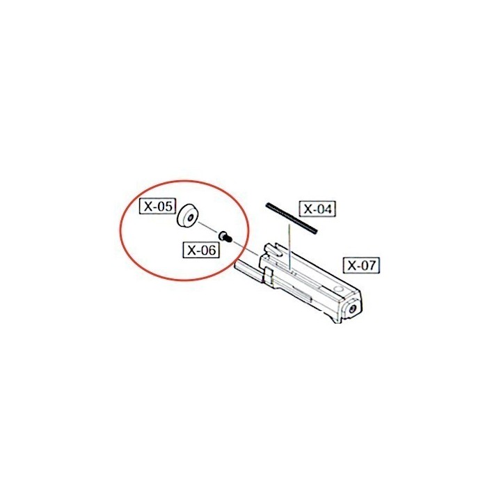 Piston Head for WE XDM