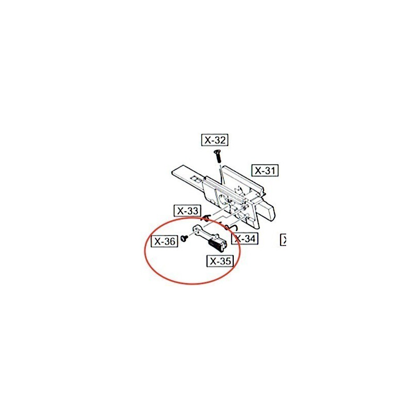 Slide Stop Lever for WE XDM