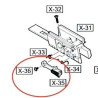 Slide Stop Lever for WE XDM