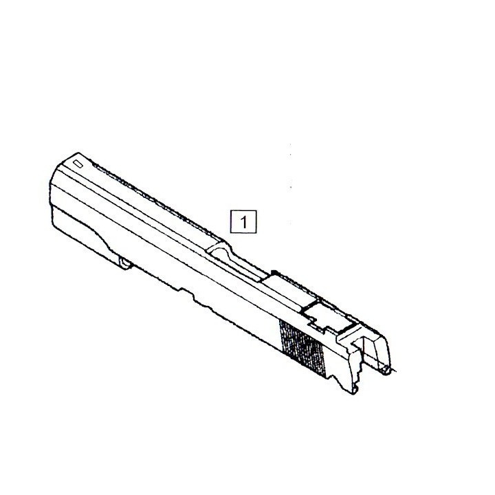 Metal Slide for WE Hi-Capa 3.8