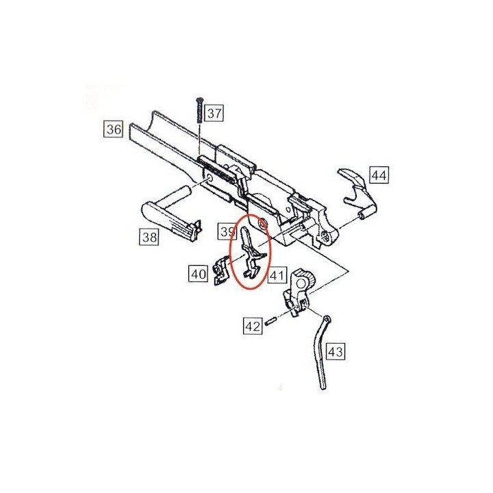 Disconnector for WE Hi-Capa