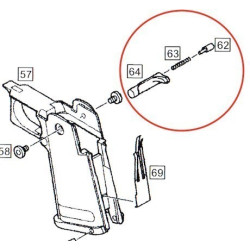 Magazine Catch for WE Hi-Capa