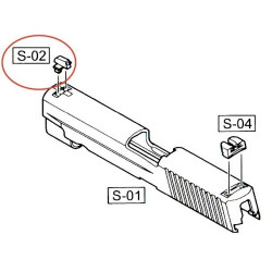 Front Sight for WE F226
