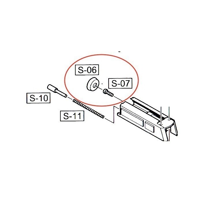 Piston Head for WE F226