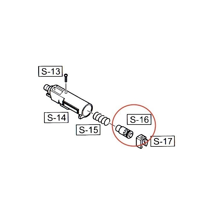 Cylinder Valve for WE F226