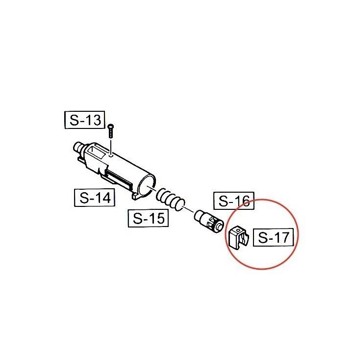 Cylinder Valve Base for WE F226