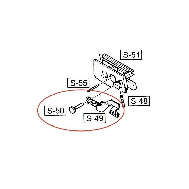 Slide Stop for WE F226
