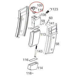Magazine Lip for WE G39