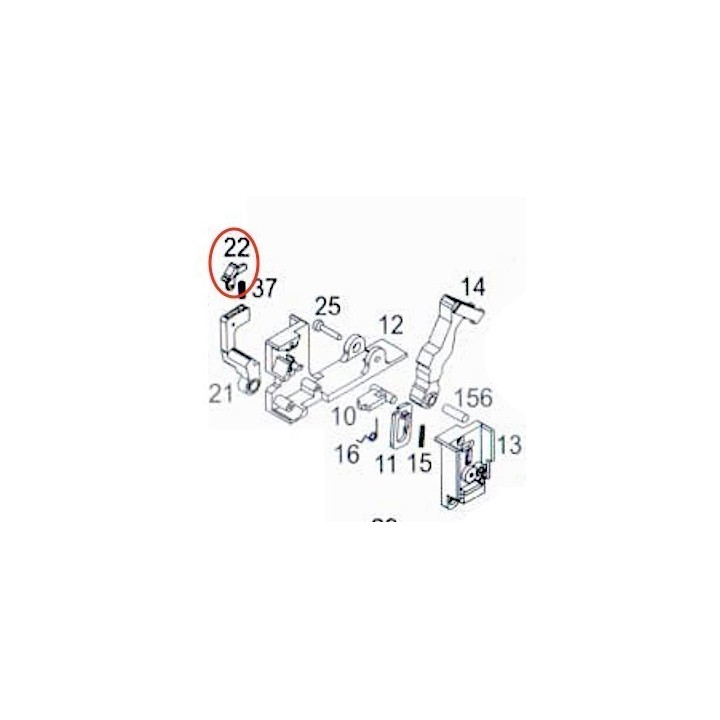 Sear for WE P90