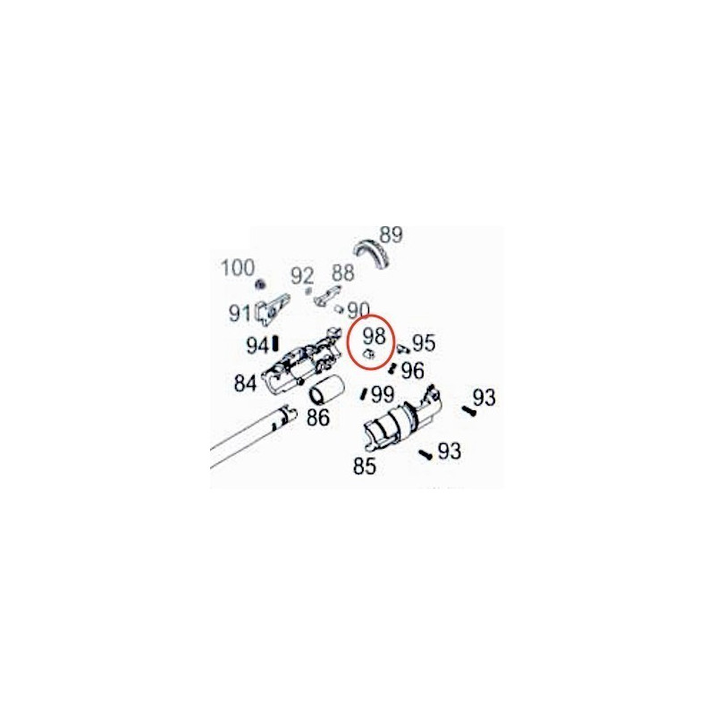 Part n° 98 for WE P90