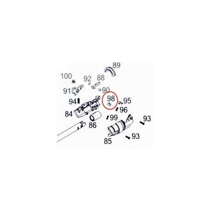 Part n° 98 for WE P90