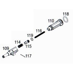 Nozzle for WE P90
