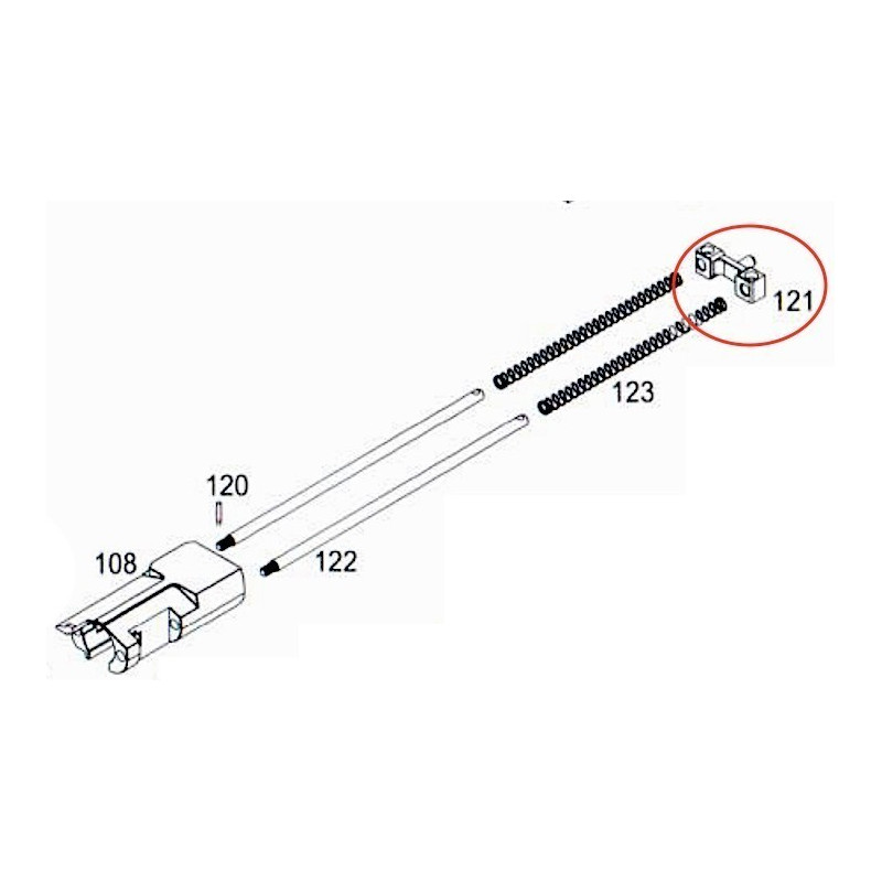 Bolt Guide for WE P90