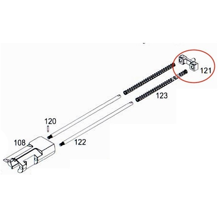 Bolt Guide for WE P90