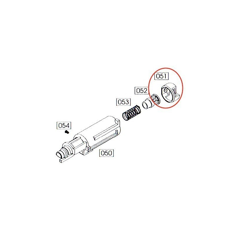 Cylinder Valve Base for WE M&P Big Bird