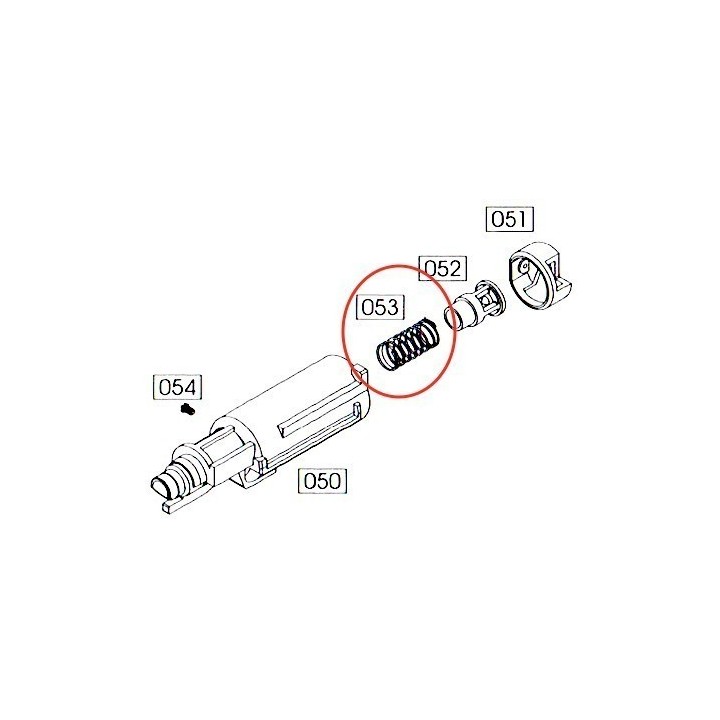 Cylinder Valve Sping for WE M&P Big Bird