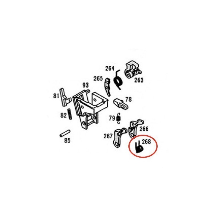 Sear Spring for KSC / KWA G18C