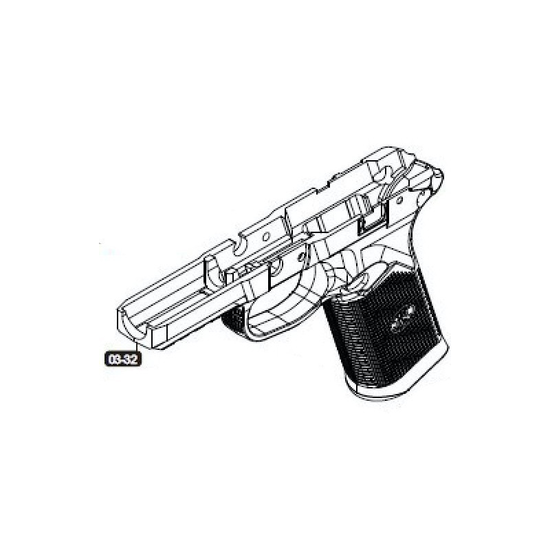 Frame for VFC / Cybergun FNX-45