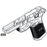 Frame for VFC / Cybergun FNX-45